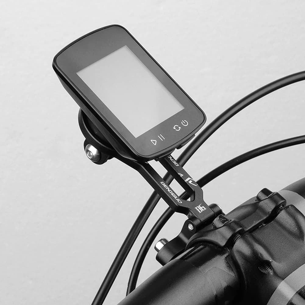 Supporto per Bicicletta ad Angolo Regolabile, Accessori per Bici, Supporto Esteso per Computer da Bicicletta in Lega di Alluminio per Action Camera e Luce da Bici
