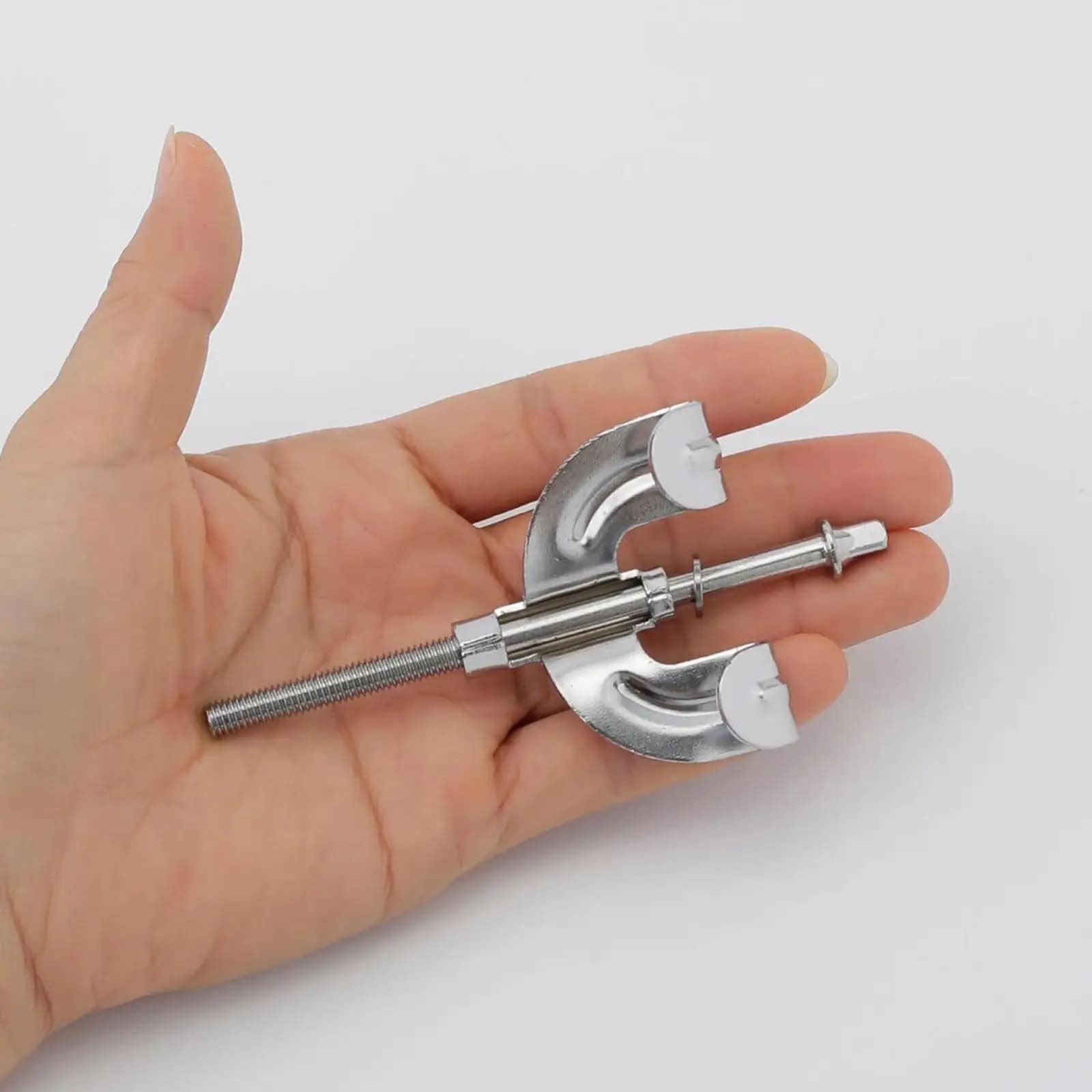 Gancio a artiglio per grancassa, kit hardware per batteria, accessori in ferro per batteria, artigli per batteria potenziati per pad di pratica per rullante standard