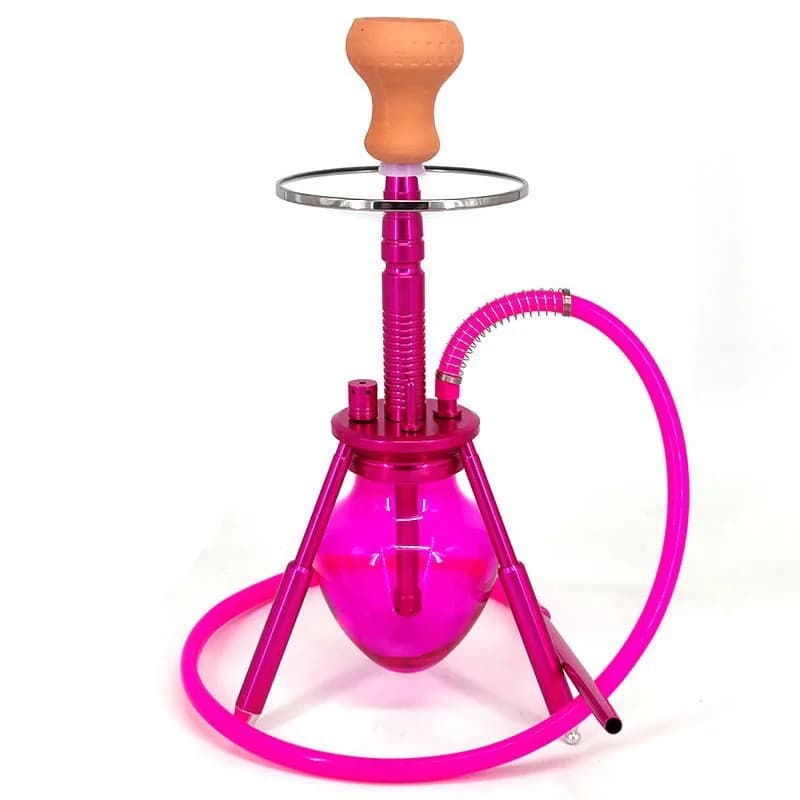 Shisha araba, ragno in alluminio, treppiede