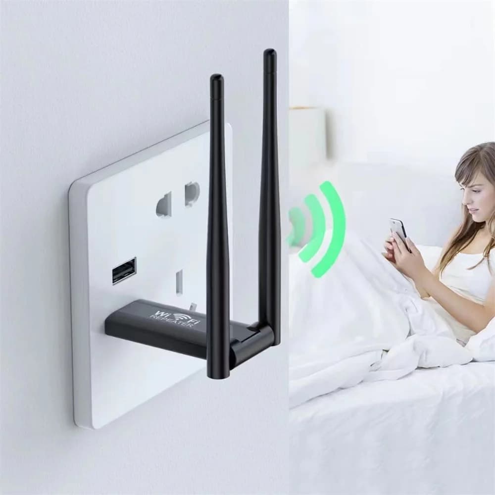 300Mbps USB Wireless WiFi Ripetitore Extender Router 2.4G WiFi Amplificatore di segnale Booster Punto di accesso ripetitore Wi-Fi a lungo raggio