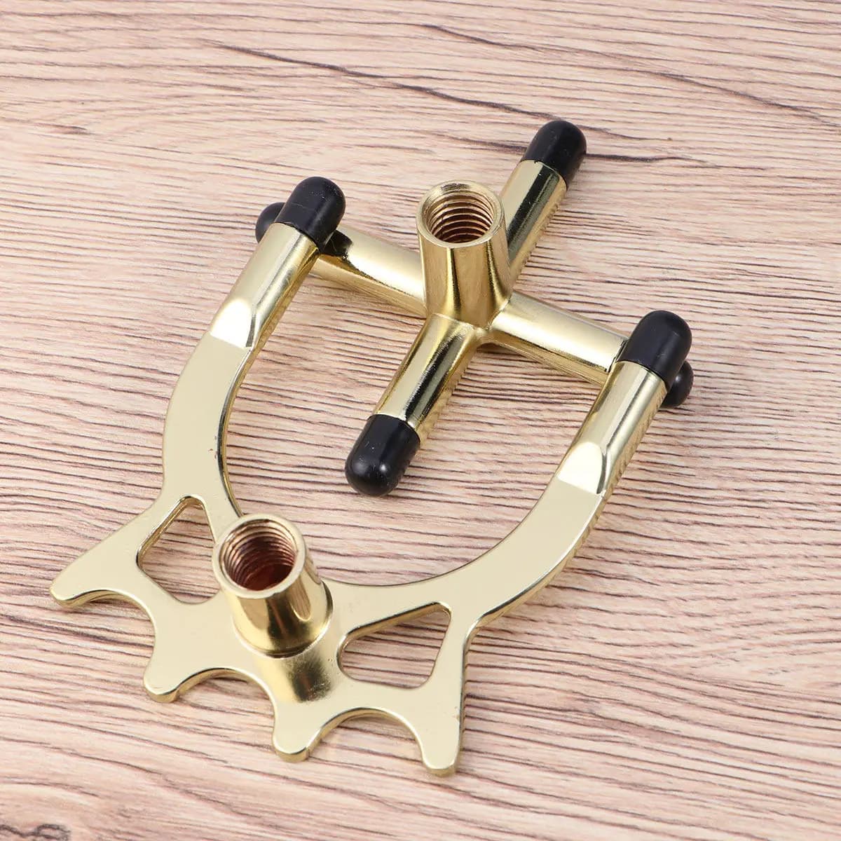 2 Pezzi Supporto Professionale per Stecca da Biliardo/Snooker con Design a Corno di Cervo, Robusto Porta Stecca per Tiro Preciso e Facile