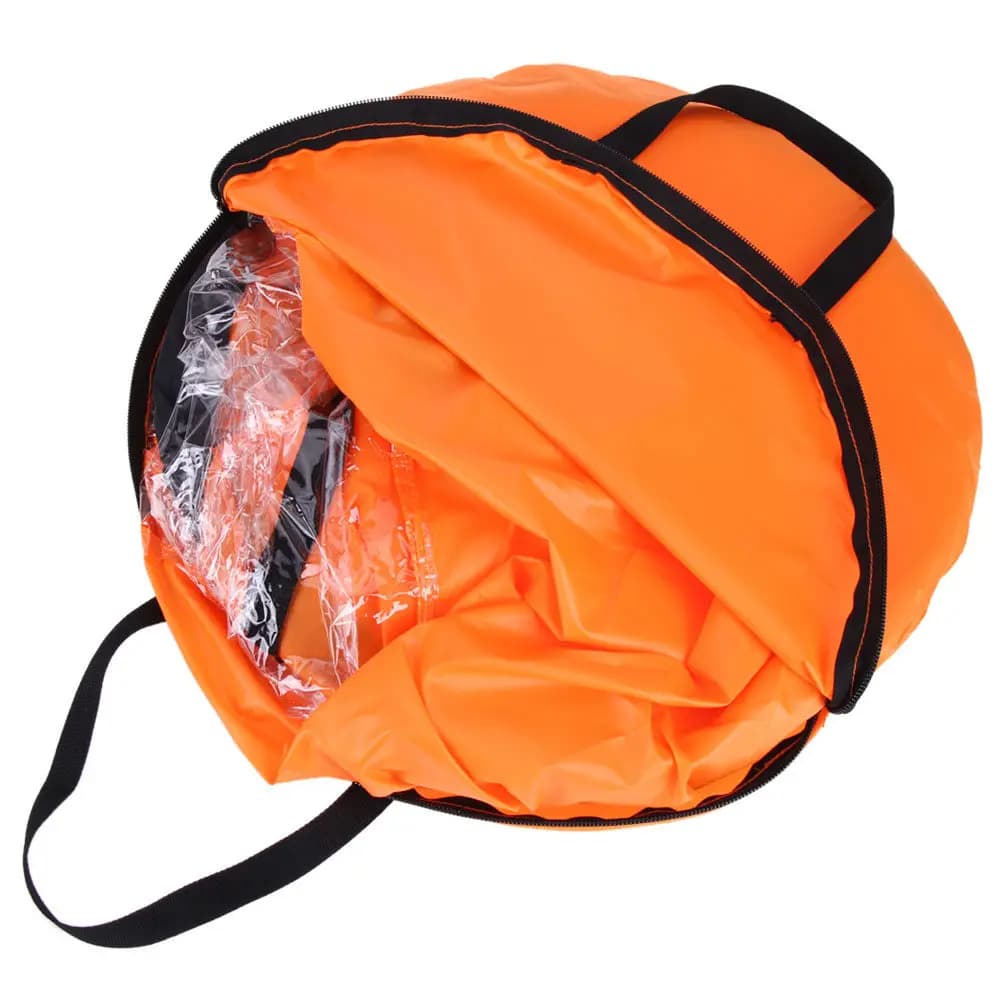 Set Vela Pieghevole per Kayak, Canoa, Gommone, Paddle Board, Protezione UV, Diametro 108 cm, Compatta e Rapida