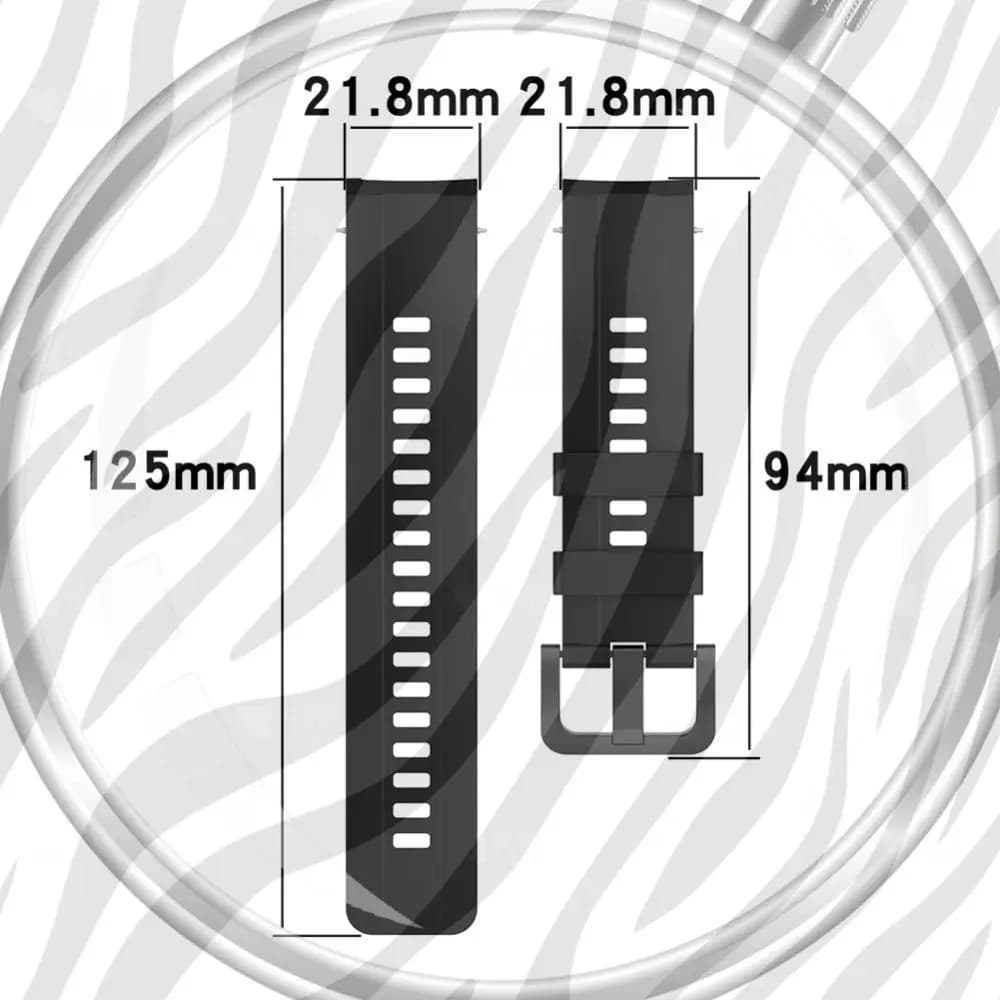 Watch Band Replacement Silicone Smart Bracelet Strap Wristband for Honor GS Pro Watch Band Exterior Decoration Parts