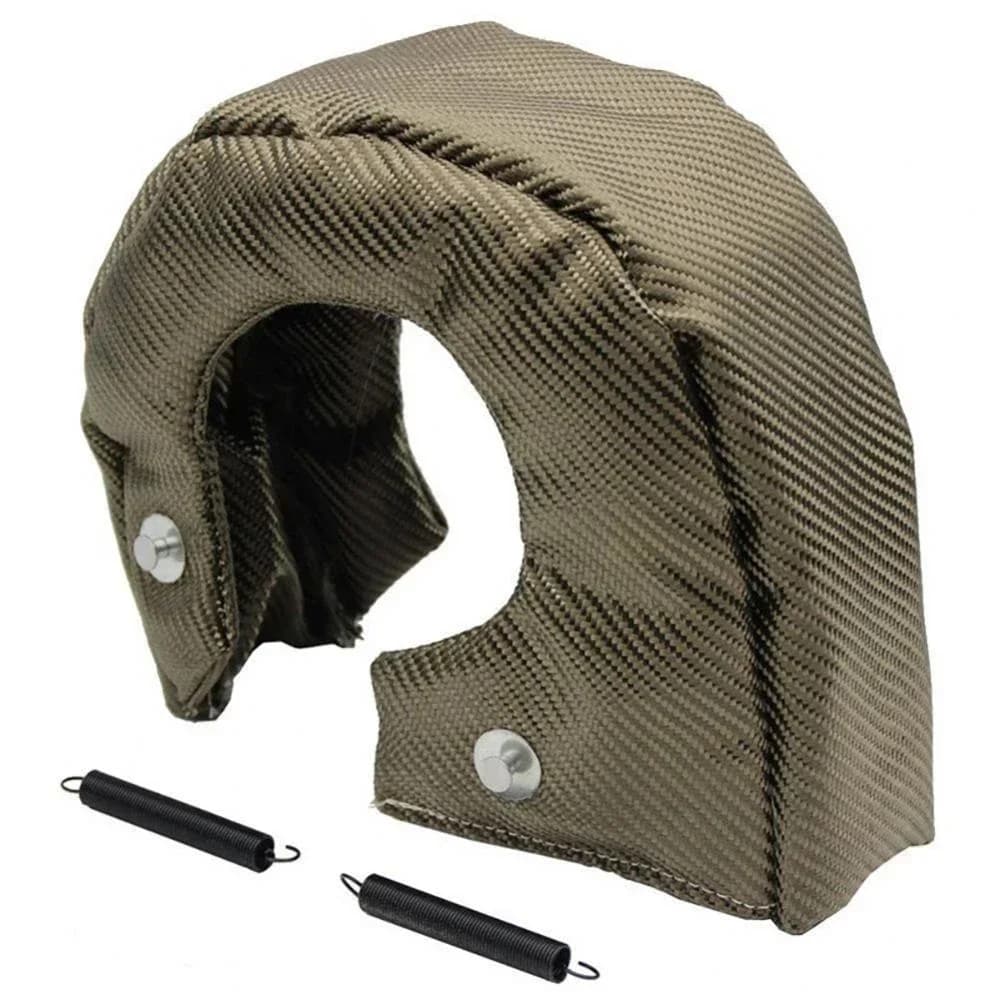 T3 T25 Coperta di protezione turbo per auto Barriera scudo termico Copertura avvolgente per turbocompressore