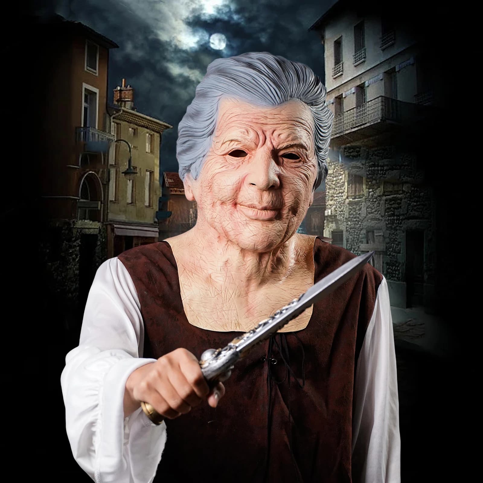 Maschere di personaggi popolari - Copricapo creativo - Costumi perfetti per Halloween, giochi di ruolo e feste in costume