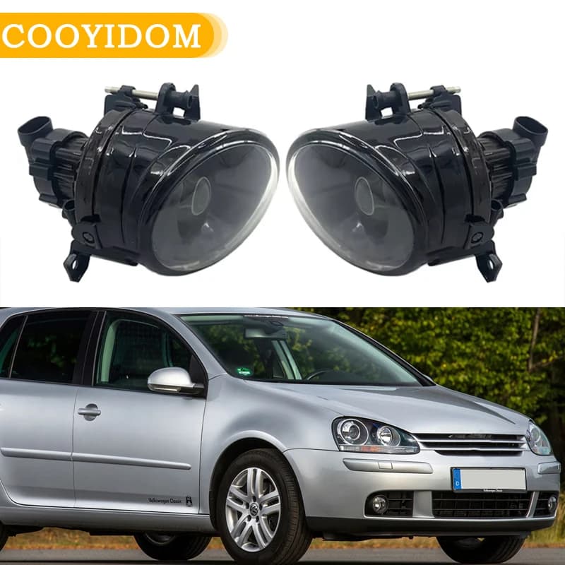 Auto paraurti anteriore fendinebbia lampada alogena lampadina per Volkswagen GOLF MK5 GTI 2003-2009 Jetta V 2006-2010 1K0941699A 1K0941700A