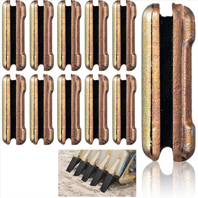 A76K T23P D39094 6567620 23FP Denti della benna per 23 230 Set di pin flessibili-10 pezzi Parte degli attrezzi dei secchi