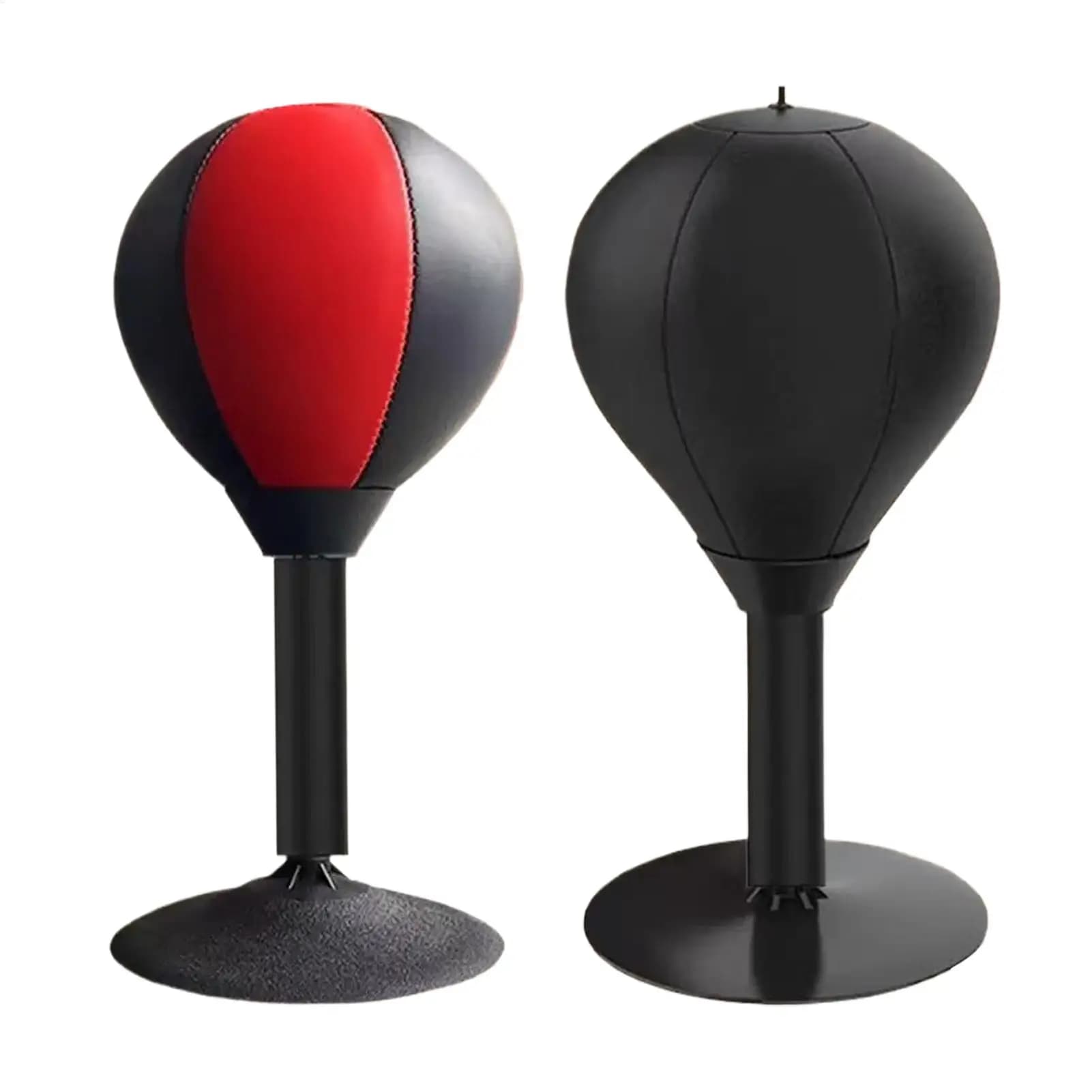 Desk Bag for Adults with Suction Cup, Fitness Toy, Boxing Ball for Women and Men, for Home, Gym, Office, Games Room, School, Wall
