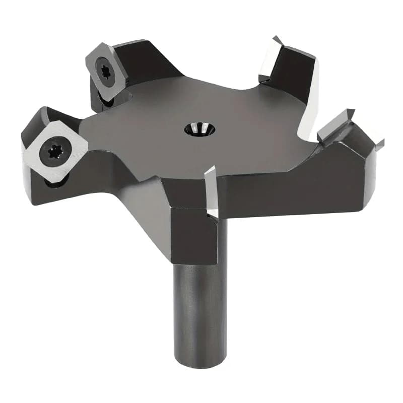 Floor router tip 1/2 Handle 3-1/4 Cutting diameter 5 Layer insert Hard metal waste board Route point