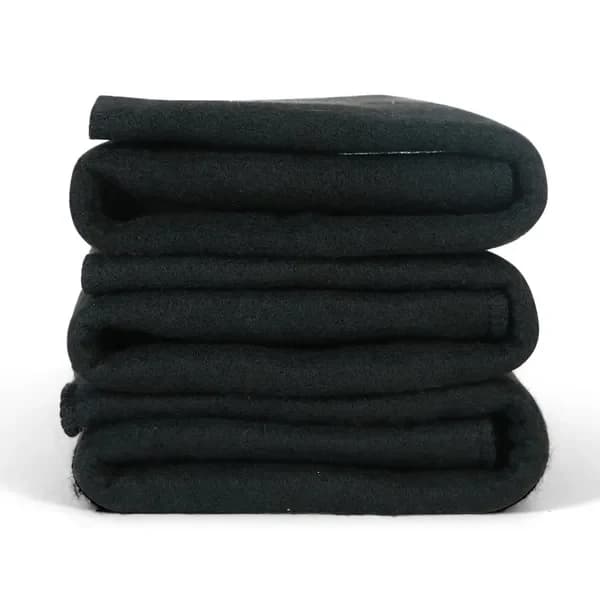 Coperta per saldatura in feltro di carbonio, confezione da 4, 37' x 36', coperta per saldatura ignifuga, resistente al calore fino a 1800 gradi Fahrenheit
