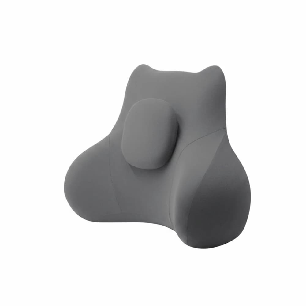 Cuscino Ergonomico per Supporto Lombare, Imbottitura Confortevole e Traspirante, Supporto per la Schiena con Effetto Rimbalzo per Casa