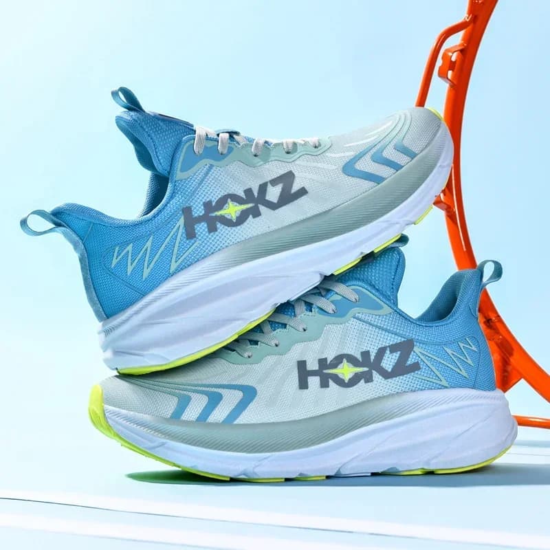 Scarpe da corsa da uomo in rete Scarpe da fuoristrada Sneakers Outdoor Traspirante Trainer Race Scarpe di lusso Ammortizzazione Coppia Moda antiscivolo