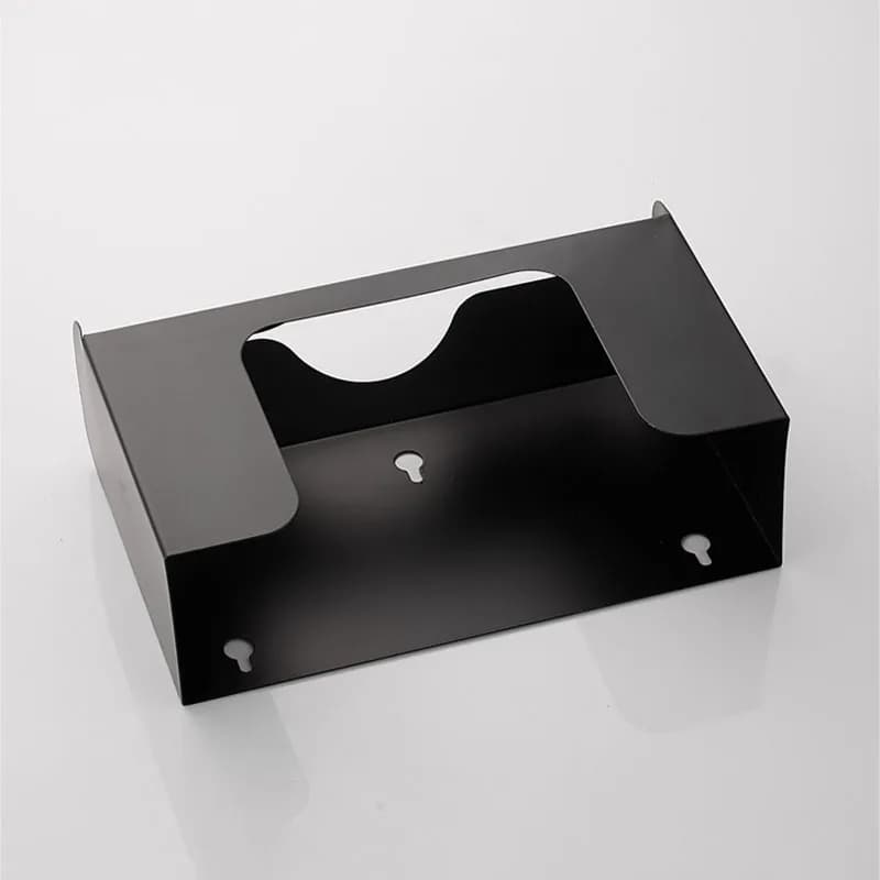 Portarotolo da Bagno in Acciaio Inox 304, Dispenser Nascosto per Carta Igienica, Contenitore Quadrato per Carta Igienica per Bagni Pubblici e Hotel