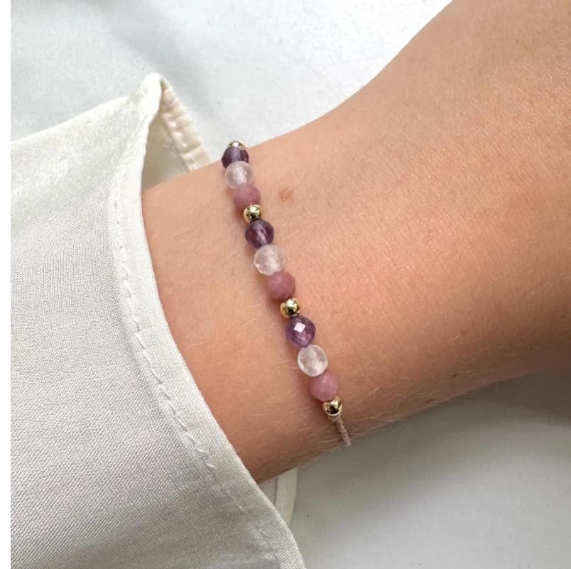 Bracciale con perline per alleviare l'ansia e lo stress