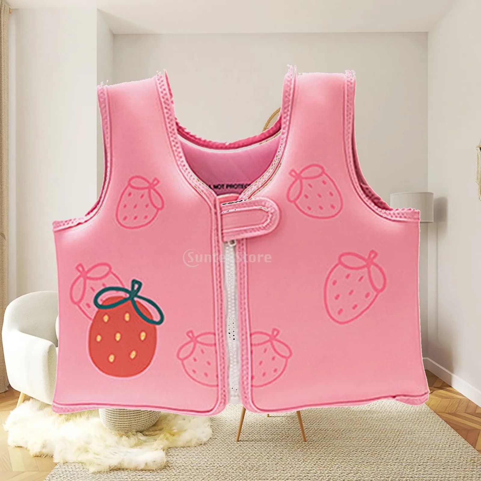 Floating Kids Swim Vest Cartoon Buoy Life Jacket Nylon Swimming Accessories for Children Water Sports