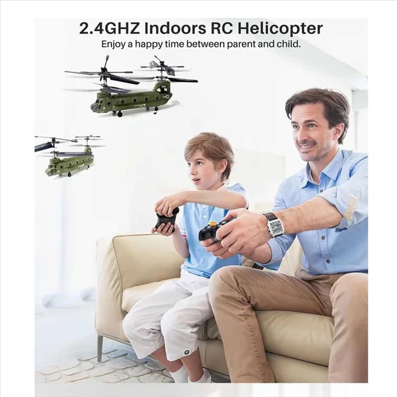Elicottero RC S026H Doppia elica Aereo da trasporto ad altezza fissa Aereo Rc Regalo telecomandato per bambini