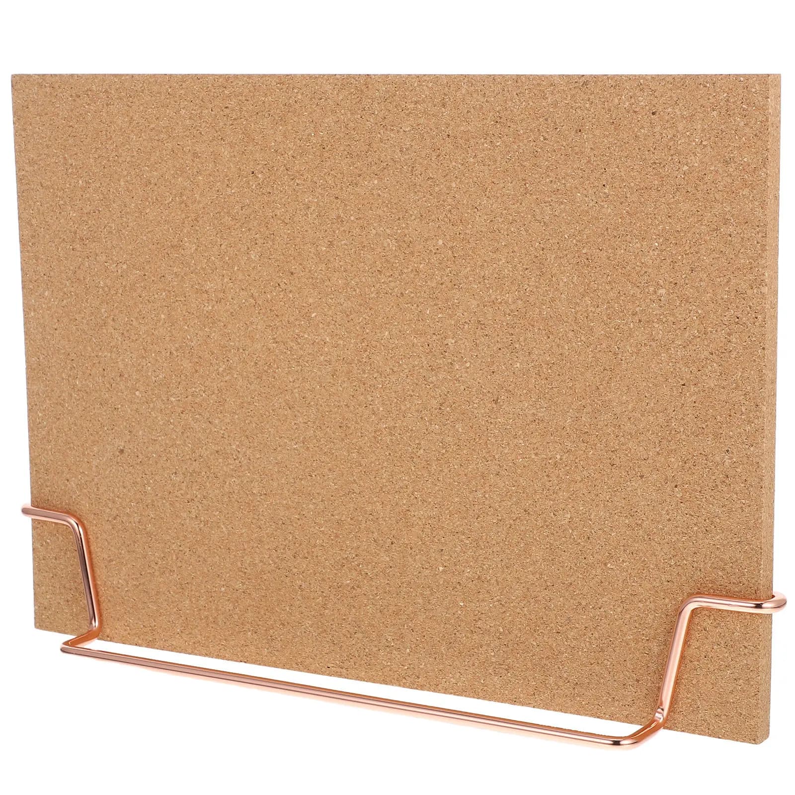 1Set Natural Cork Desktop Memo Board Multifunctional Photo Display Office Bulletin Board for Desk Notes Organizer
