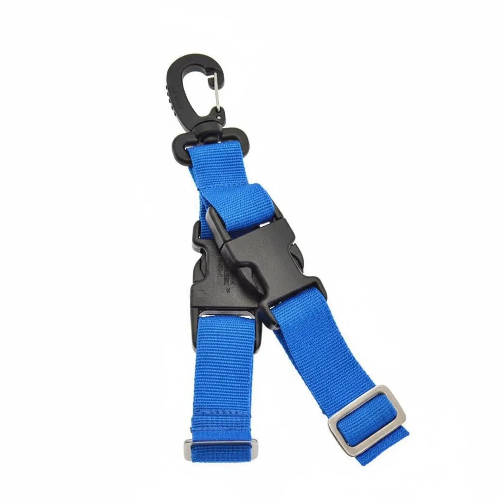 Snorkeling Fin Carrier Strap with Side Press Buckle Stainless Slider for Freediving Scuba Equipment
