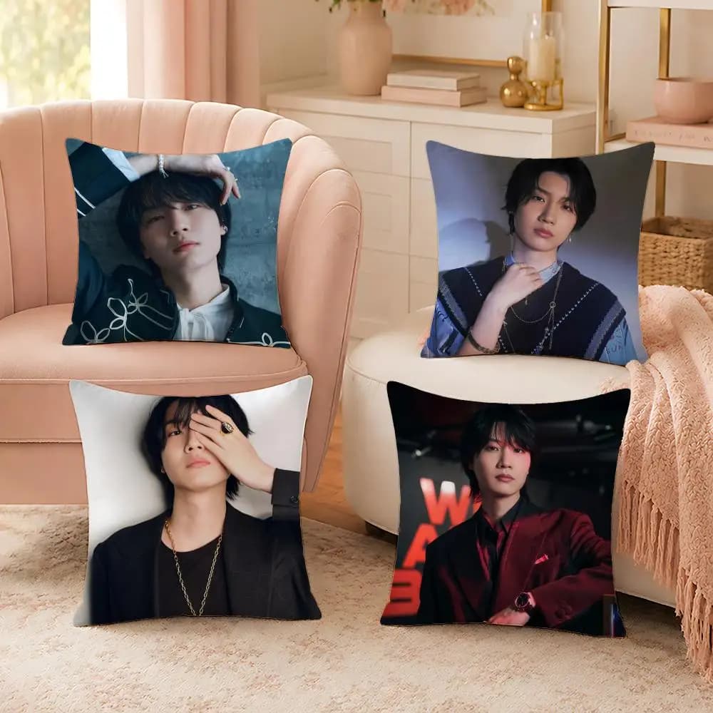 Famous Actor S-Sakurada DoriS Cushion Cover Soft Skin Friendly Cloud Like Comfort Pillow Cover for Sofa Bed Seat