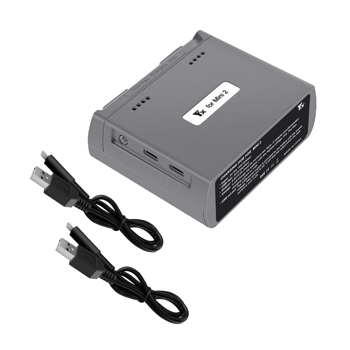 Per Mini 2/Mini SE caricabatteria Hub di ricarica bidirezionale batterie Drone caricabatterie USB per DJI Mini 2/Mini SE accessori