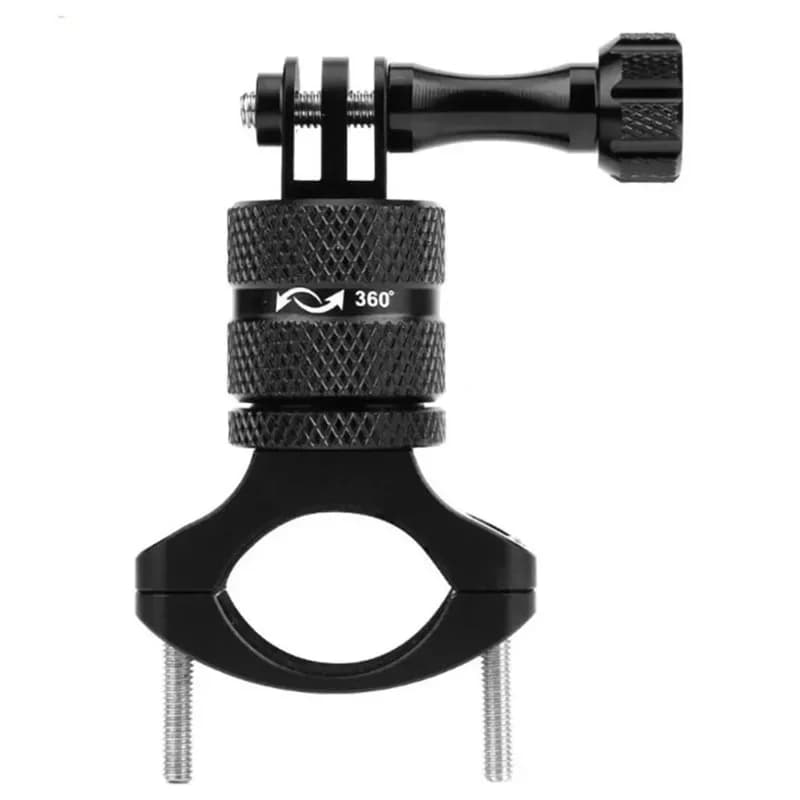 Manubrio per fotocamera per mountain bike per gopro HERO 13 12 11 10 9 8 7 6 5 4 3 2 sessioni Mountain Bike Rotazione di 360 gradi in alluminio