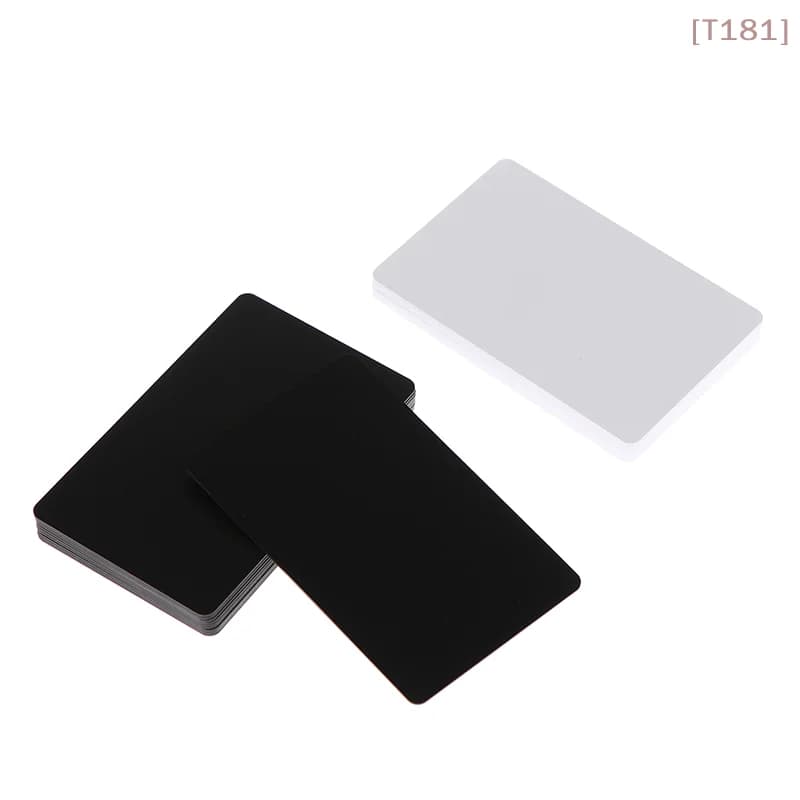 [E] 5/10 pezzi NFC215 Carte bianche e nere Carte NFC NT-AG215 riscrivibili in PVC Carte bianche NFC facili e convenienti da programmare