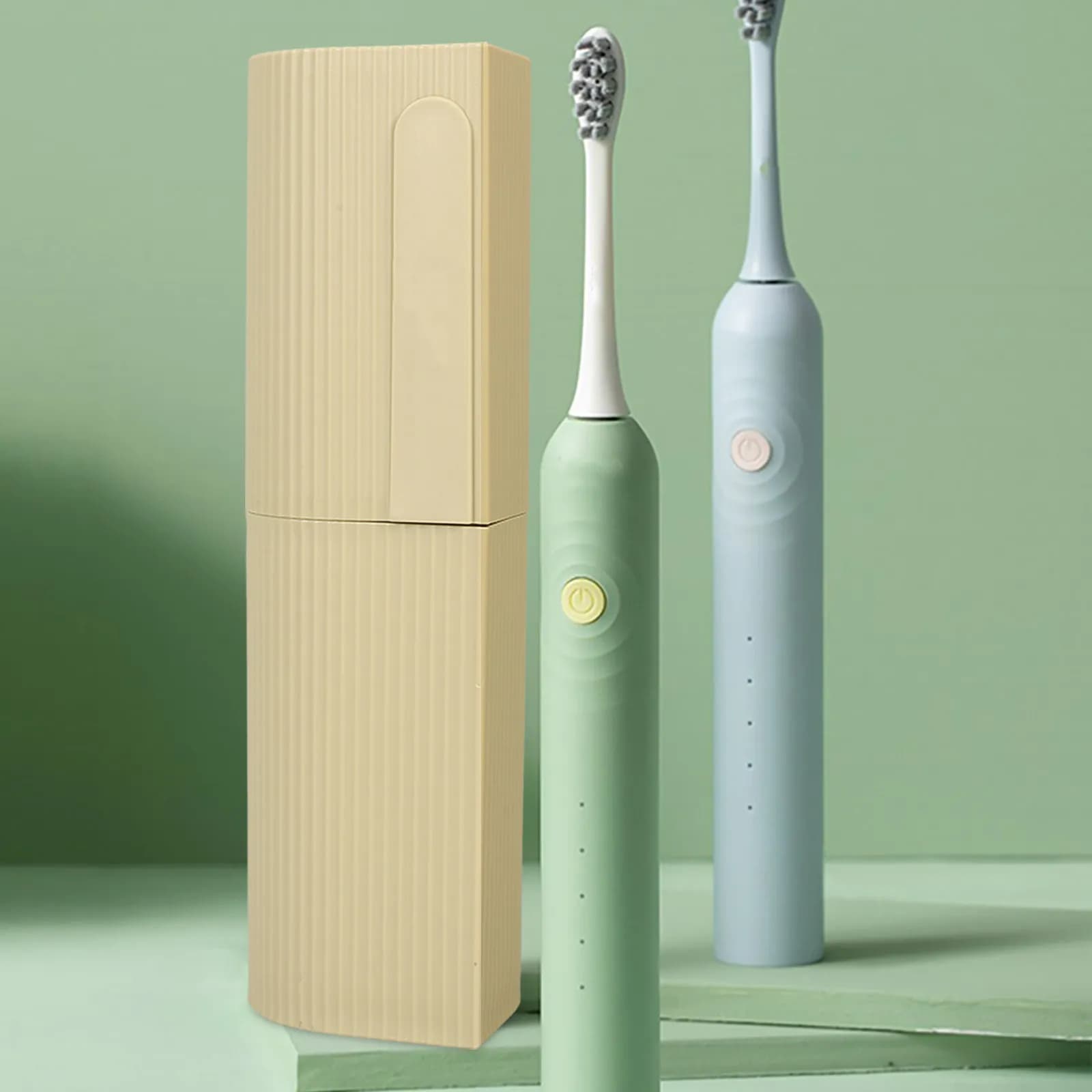 Porta Spazzolino Elettrico Portatile, Custodia da Viaggio Multiuso per Spazzolino e Dentifricio, Accessori da Viaggio
