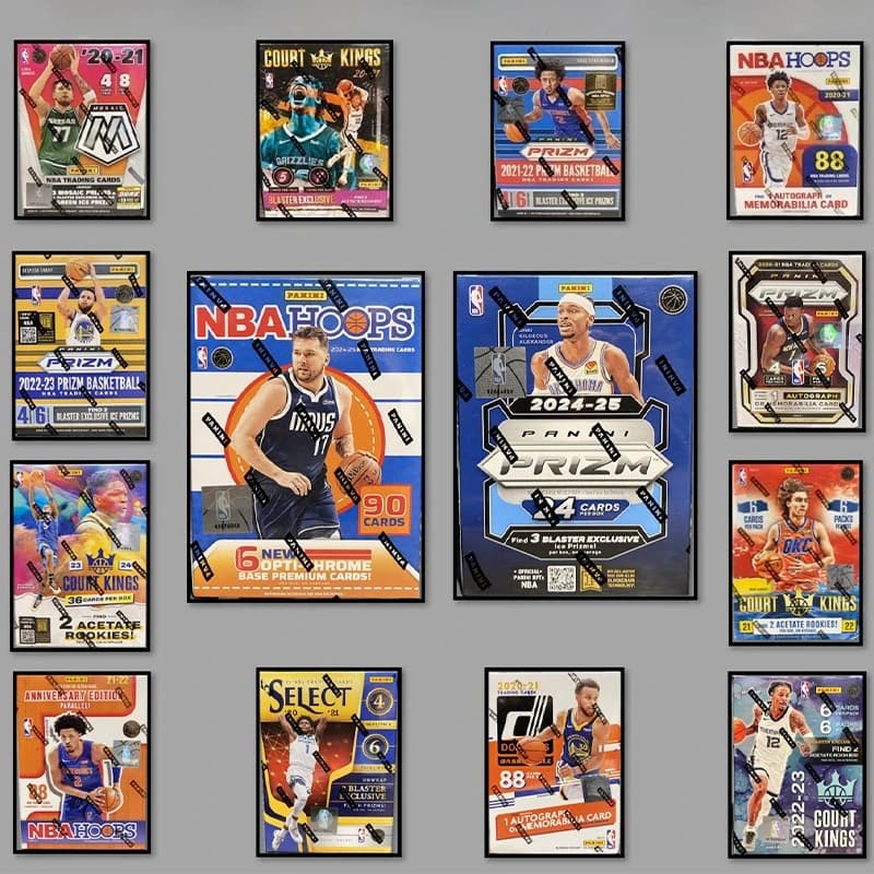22024-25 Panini NBA Hoops Basketball Card Collezioni di scatole Blaster sigillate in fabbrica Set di scatole premium con biglietti
