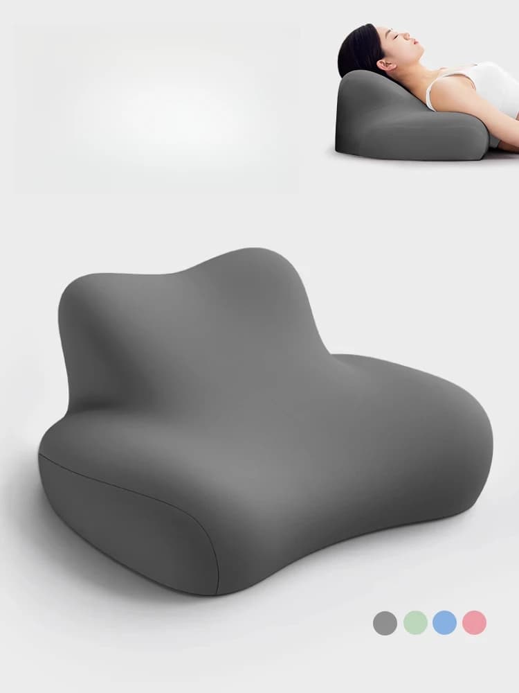 Cuscino GERD per sollievo dal riflusso acido e dalle bruciature cardiache - Cuscino a cuneo regolabile in memory foam, schienale anti-reflusso e supporto lombare