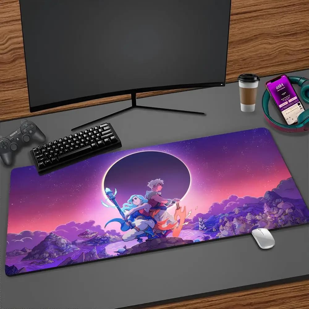 Sea of Stars Mouse Pad Cartoon Lockedge Large Gaming Pad Computer Gamer Keyboard Mat Desk Mousepad PC Desk Pad