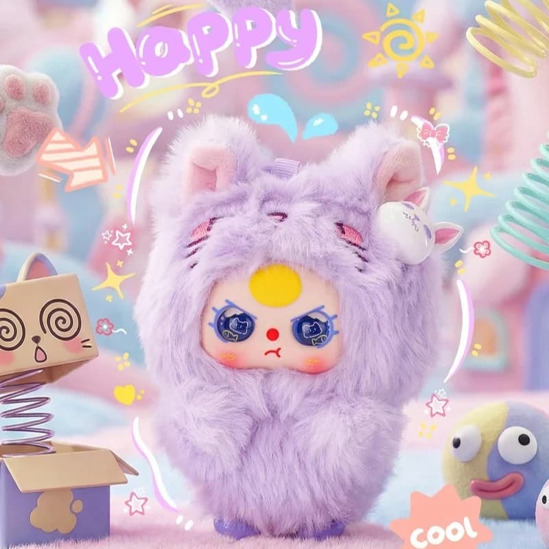 Baby Three Weirdly Adorable Series Blind Box Kawaii Mini Plush Anime Figure Mystery Box Surprise Bag Pendant Cute Girl Gifts New
