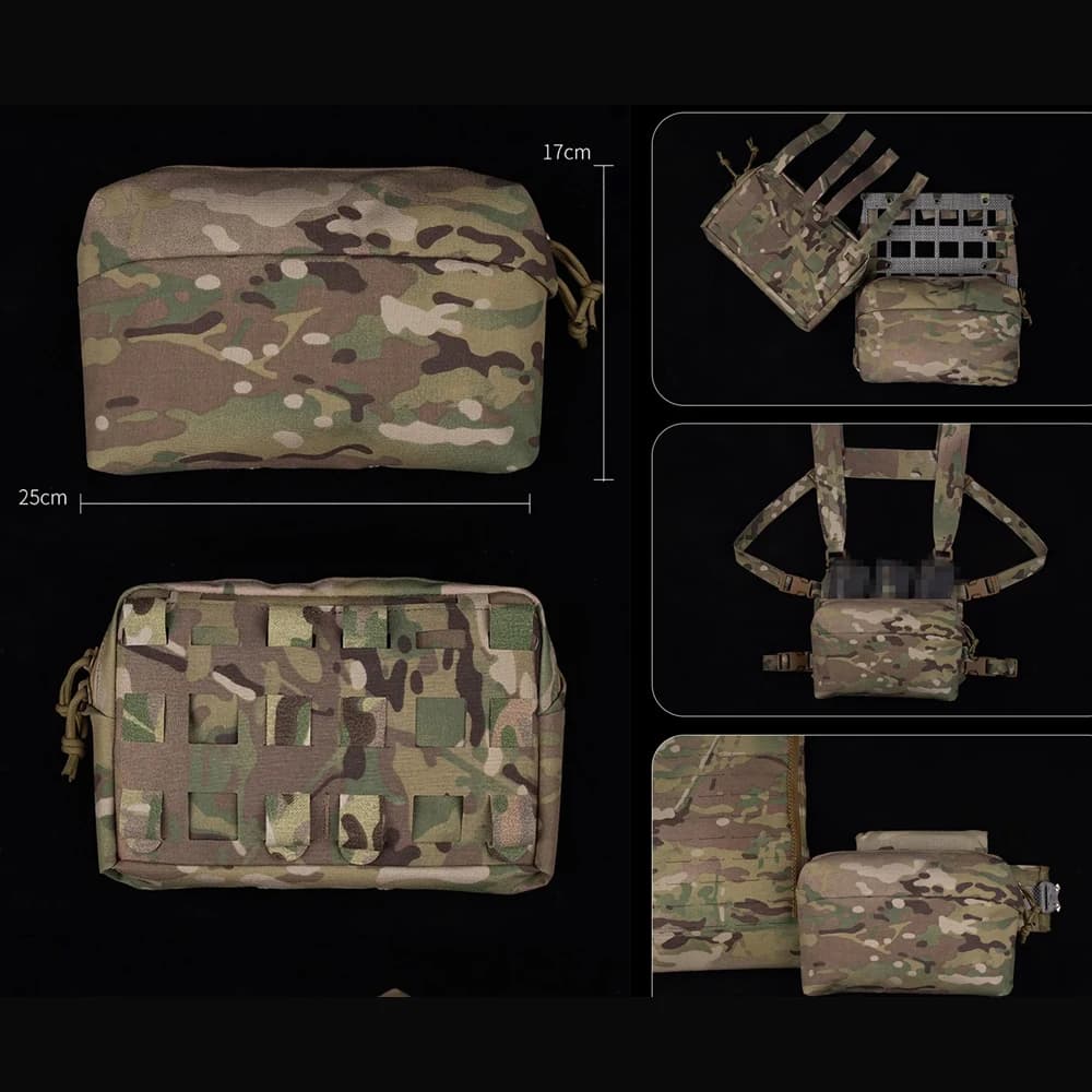 6*9 pollici Molle Pouch Kit di pronto soccorso Pouch Custodia per cellulare Marsupio Emergenza EMT Utility Tool Pouches Borse