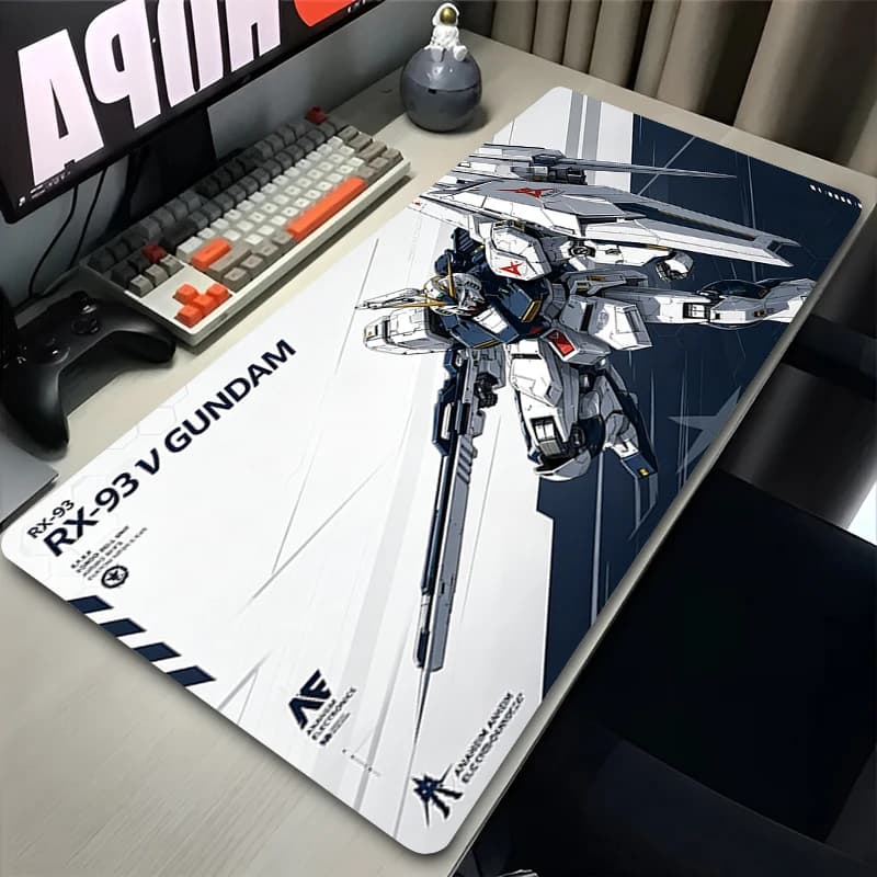 Big Mouse Pad Hot Game Keyboard Pad Mechanical Warrior Gundam Anime Extended Mat Table Cool Gaming Accessories Computer Mousepad