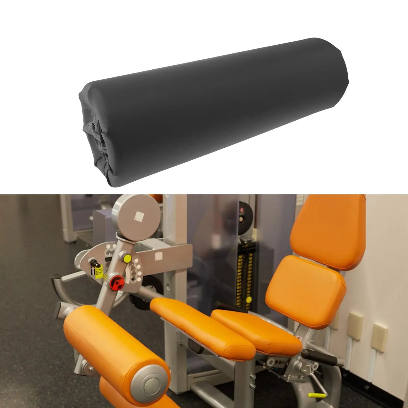 Foam roller for feet, soft sponge sheath for fitness equipment, for training machines and strength training