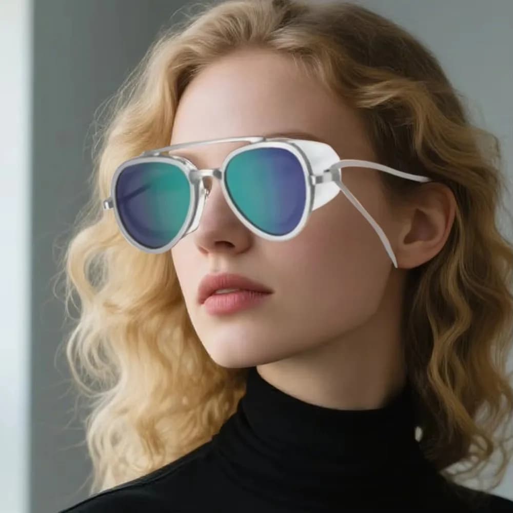 Full-Leasure Swimwear Loss-proof Unisex Design Full Angle Swimwear Anti-fog Swimwear Adjustable Silicone Surf Glasses