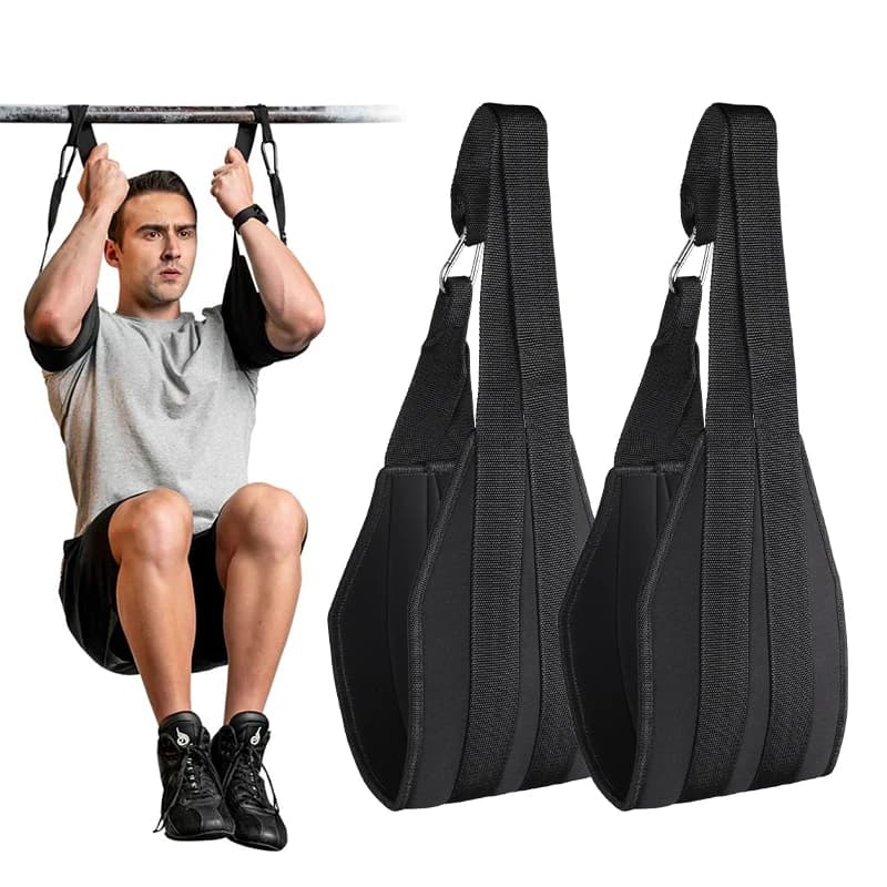 1 piece: Support for bar tractions with abdominal training belt, single bar support, abdominal assisted contraction belt for tractions.