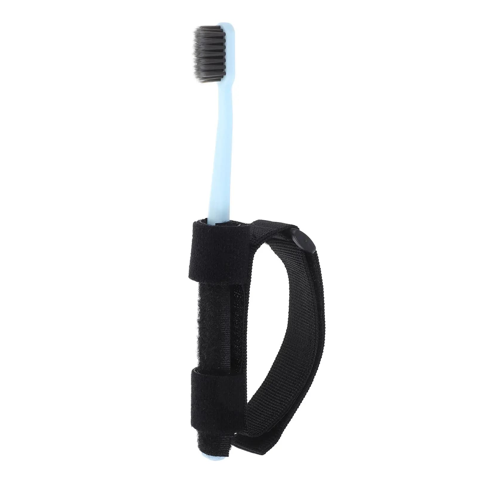 Hand Strap Toothbrush Elderly Soft Bristles Detachable Design Comfortable Grip Adaptive Holder Disabled