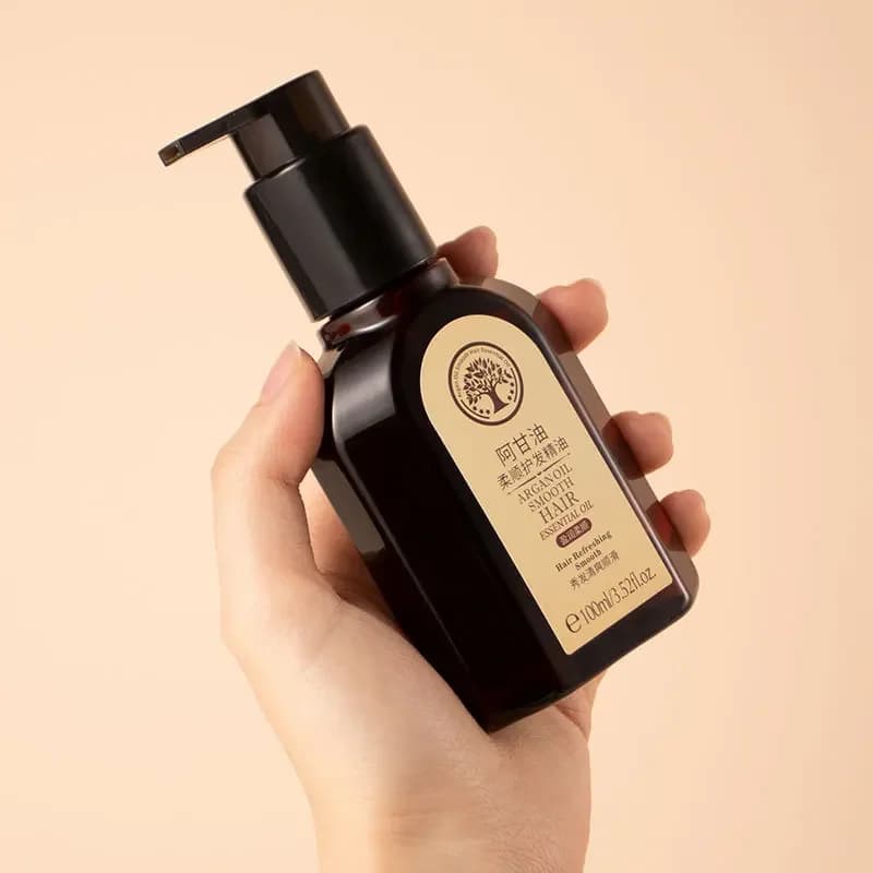 LAIKOU Olio Essenziale di Argan Puro del Marocco 100ml, Essenza di Argan Nutriente per Capelli Secchi, Prodotto Multifunzionale per la Cura dei Capelli
