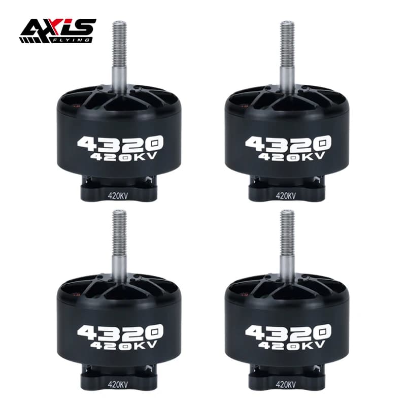 Axisflying 4320 Brushless 420KV 6-8S engine for 13 inch FPV Long-range drone part DIY part