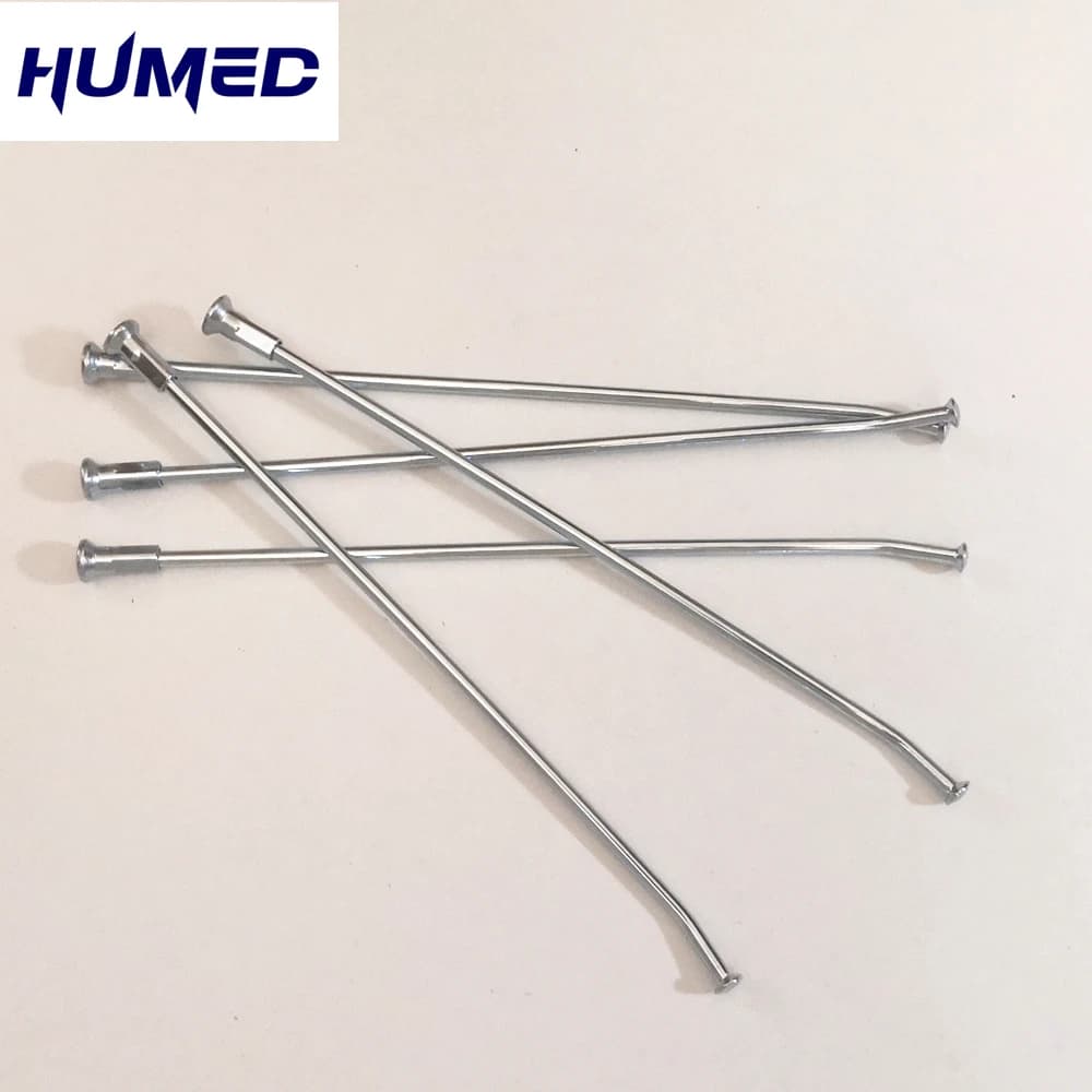 36psc/lot Raggi delle ruote del motociclo Pit Bike # 45 Filo di acciaio Diametro 3,2/3,5 mm Lunghezza 198 225 230 238 250 mm Raggio moto