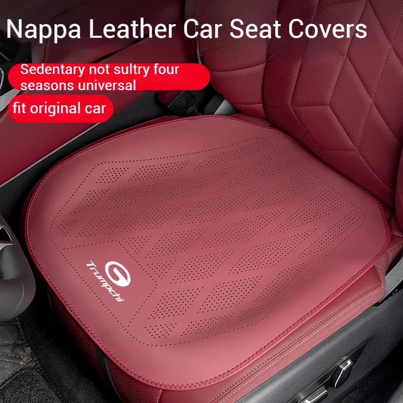 For Trumpchi GAC Ga3 Ga4 Ga6 Ga8 M6 S7 M8 E9 ES9 Gm8 Gs3 Gs4 Gs5 Gs7,Car Nappa Leather Ventilated Seat Cushion Car Seat Cover