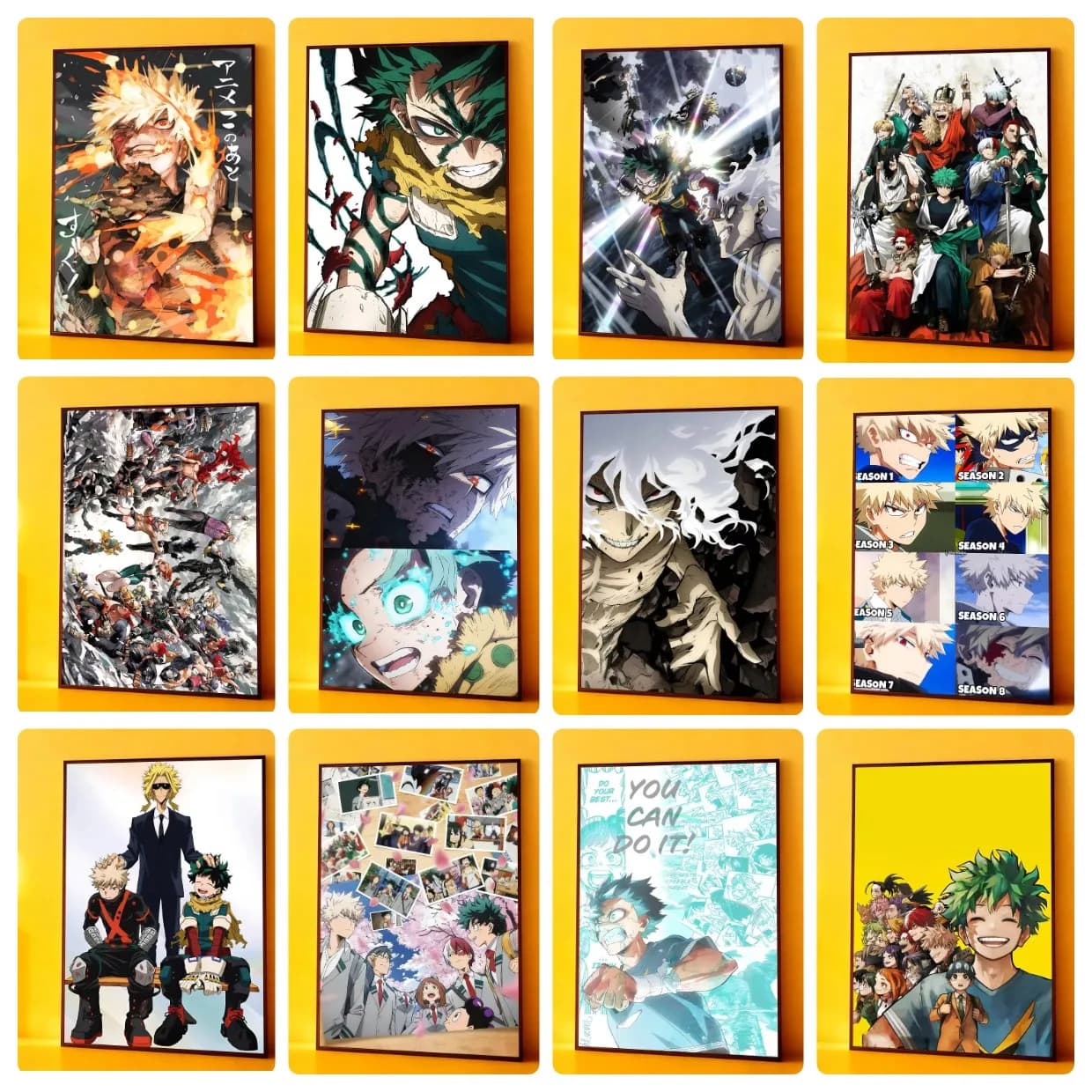 Diamond Painting M-My H-Hero A-Academia Diamond Mosaic Handmade Art Exquisite Creative Gift Home Decor