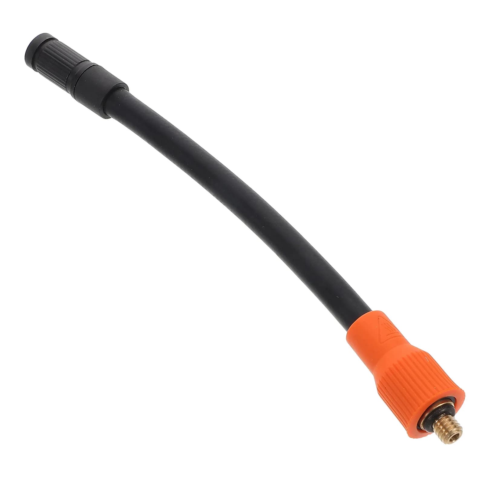 Tire Inflator Extension Hose with M6 Threaded Connection Heat-Resistant Sleeve High-Pressure Air Pump Replacement Hose for Car