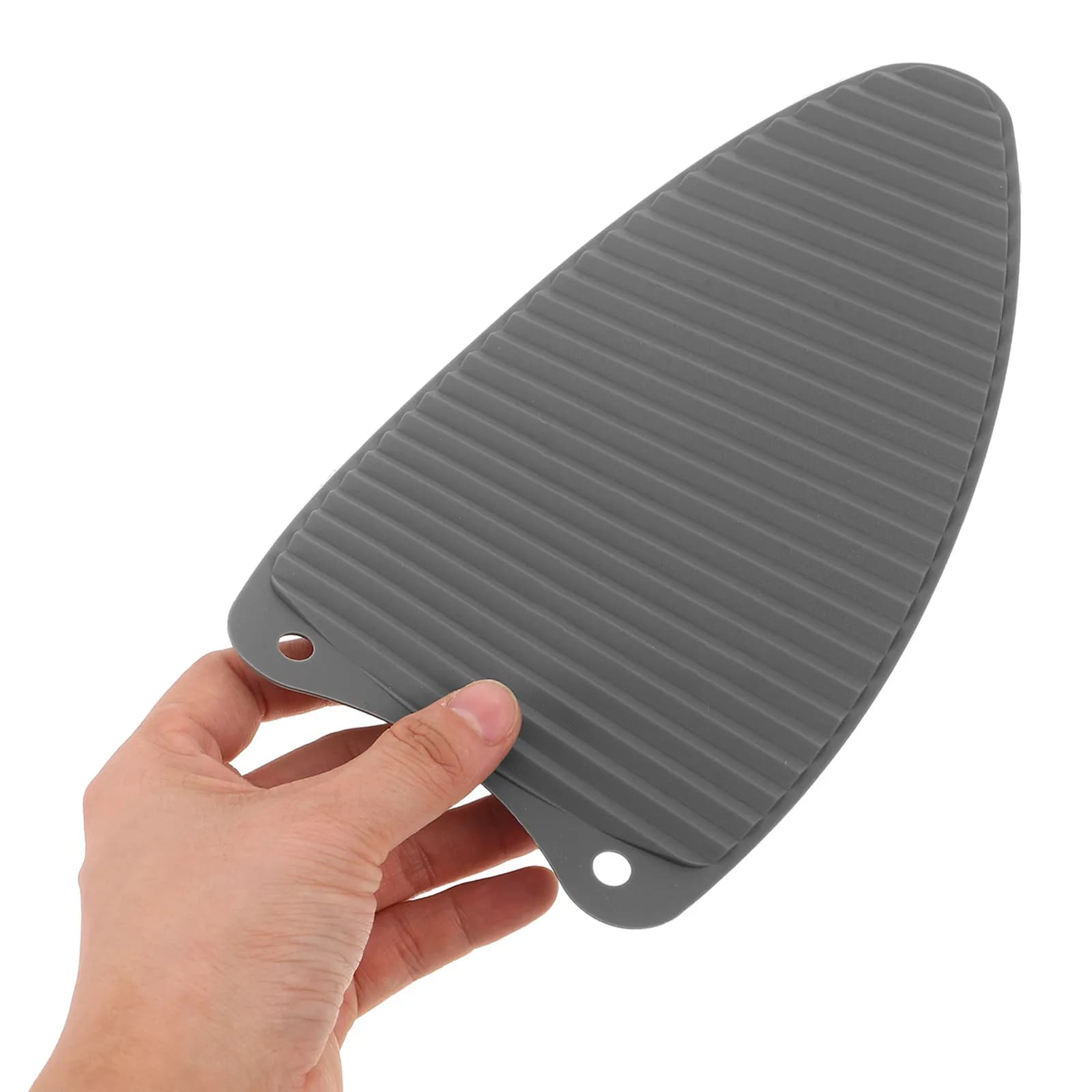 2 Pezzi Tappetino in Silicone Ispessito per Ferro da Stiro, Resistente al Calore, Antiscivolo, per Tavolo da Stiro, Casa, Hotel, Lavanderia, Ferro da Stiro a Vapore