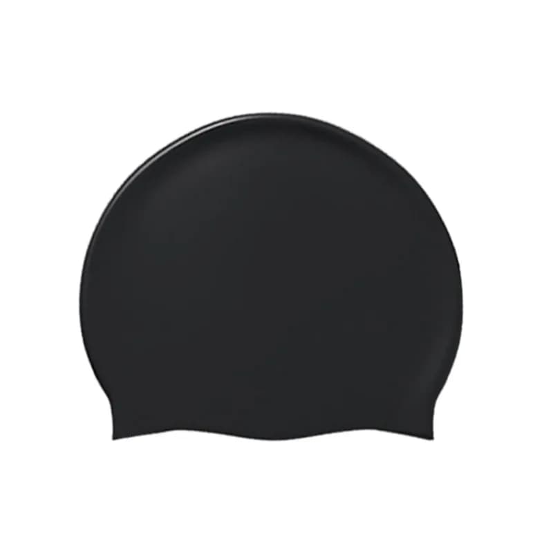 Unisex Silicone Elastomeric Swim Cap Comfortable and Durable Swimming Hat Casual Swimming Accessory for Women Men