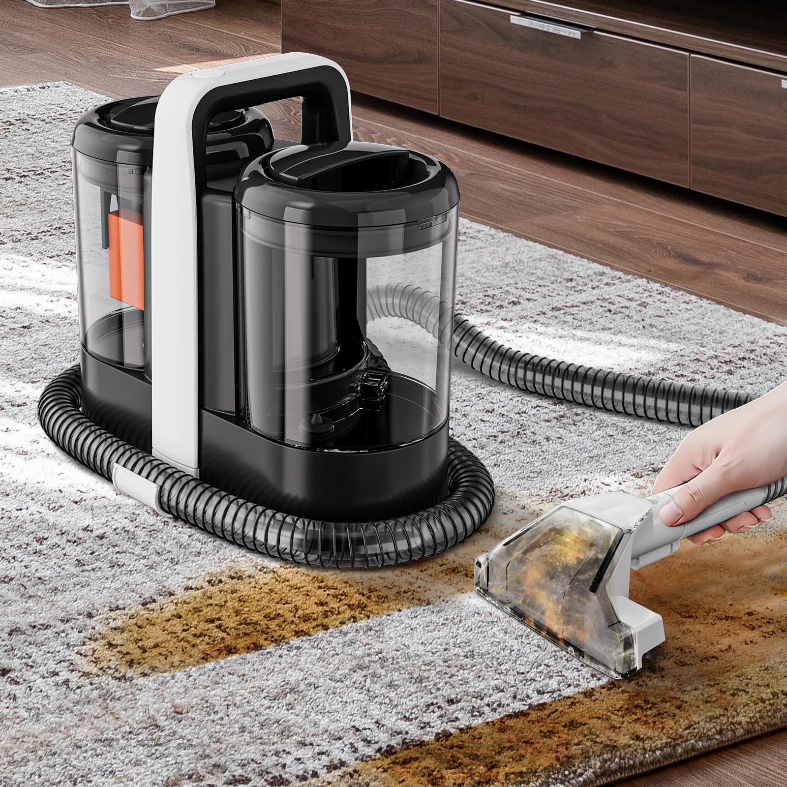 Professional home carpet cleaner Vacuum cleaner for fabrics, sofas and curtains, for domestic use, cleaning equipment
