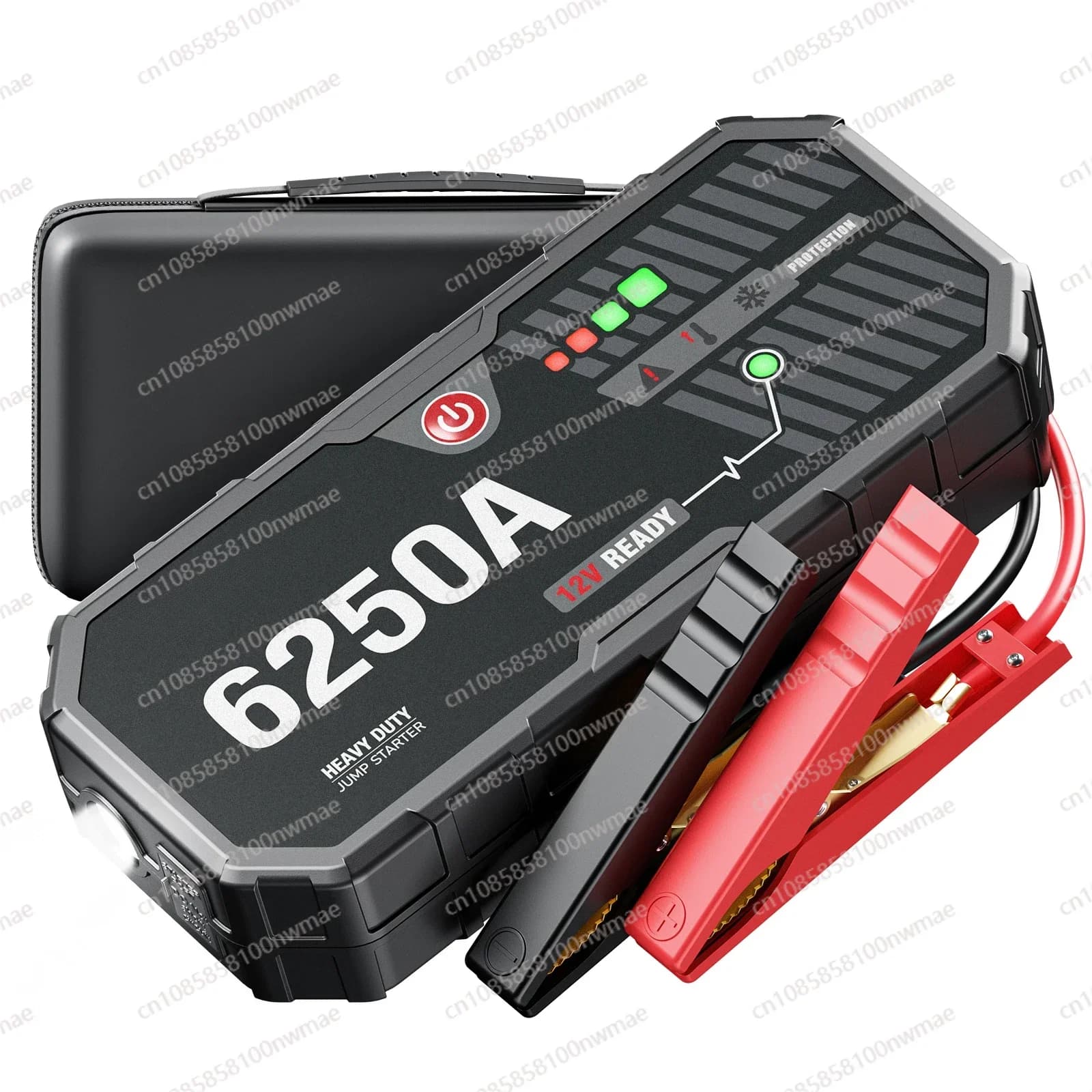 Batteria al litio portatile multifunzione per avviamento di emergenza per auto ad alta potenza 12v 28000mah