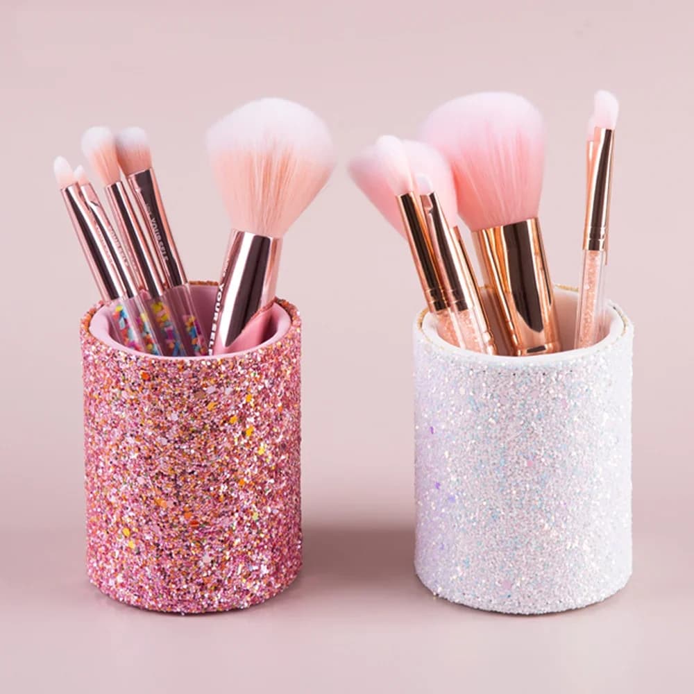 Sparkling Make-up Brushes Pen Box For Cosmetics For Pot For Pens for Pens for Pens for Lipstick Container For Home