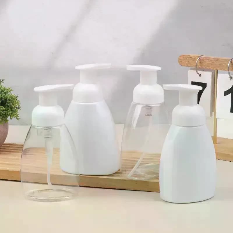 250/300ml Bottiglia di Schiuma di Plastica Sapone Mousse Dispenser di Liquido Schiuma Shampoo Lozione Gel Doccia Pompa di Schiuma Cosmetici Bottiglie Vuote