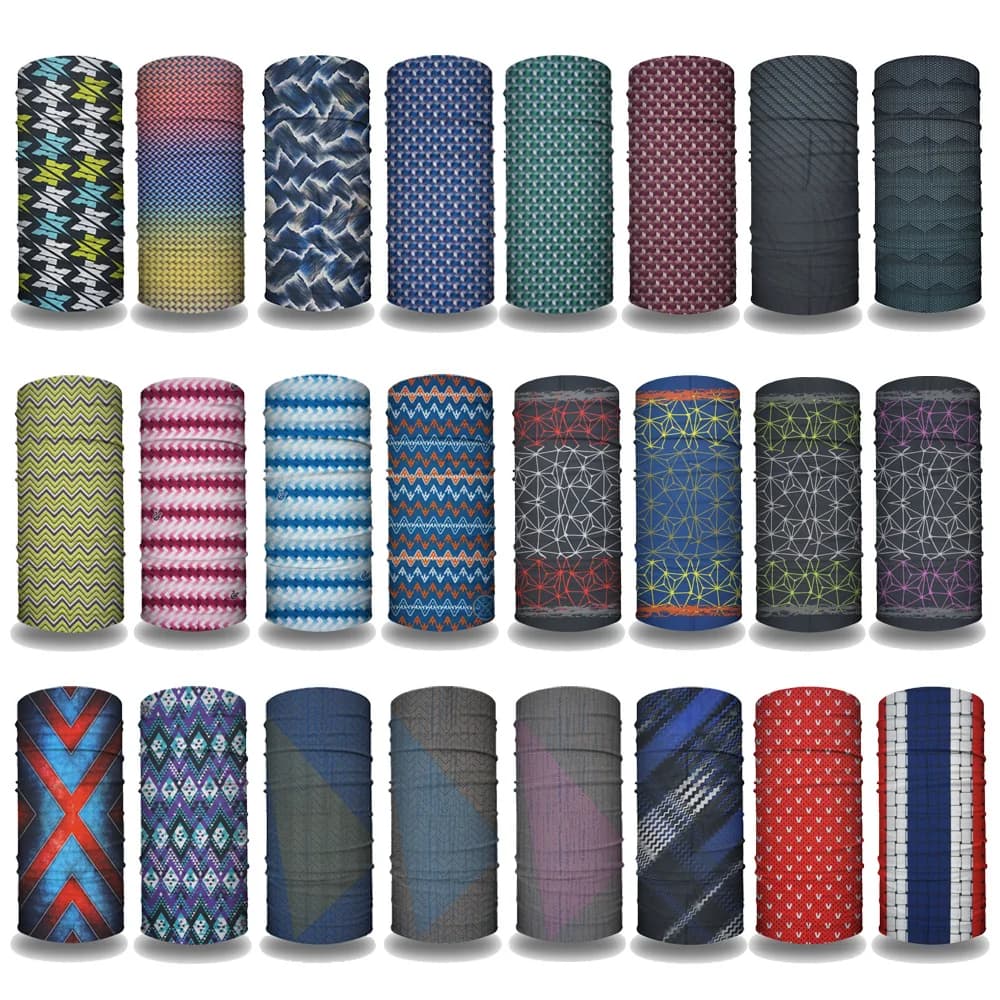 Bandana scozzese geometrica senza cuciture, fascia da escursionismo per donna, uomo, ciclismo, ciclismo, tubo, ghetta per il collo, corsa, copertura per il viso, snood